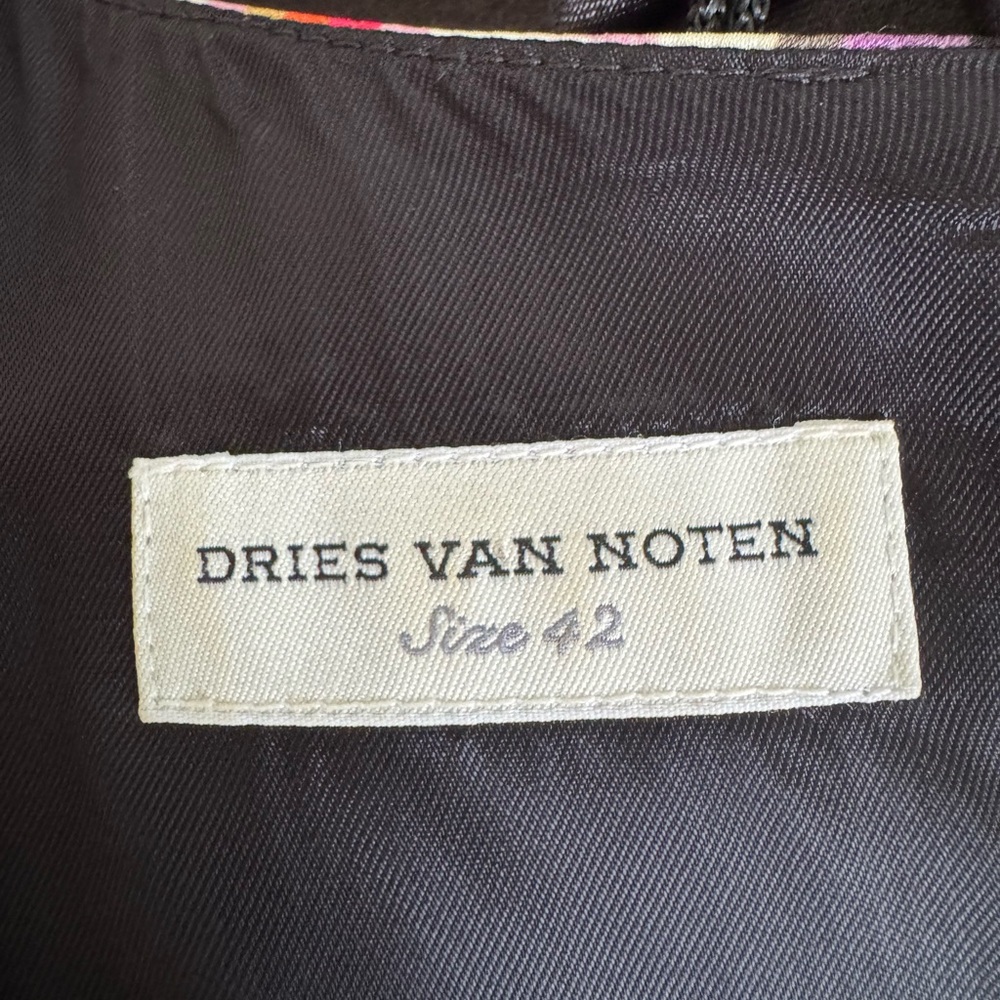 DRIES VAN NOTEN Multicolor Sleeveless Midi Dress 8-10 EUC - Picture 6 of 7